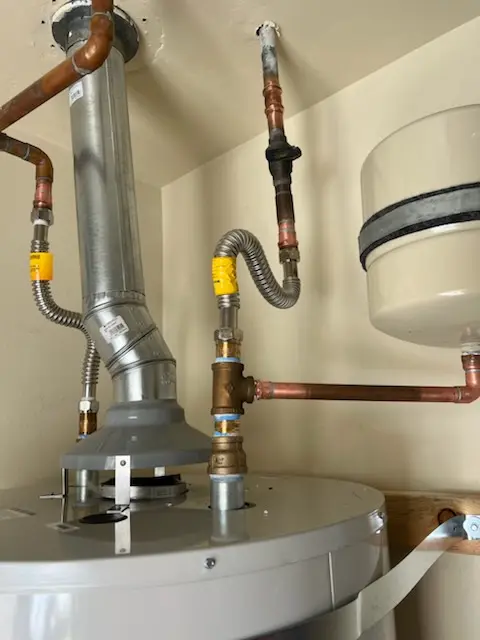 Water heater installation and plumbing repair in Kempfield